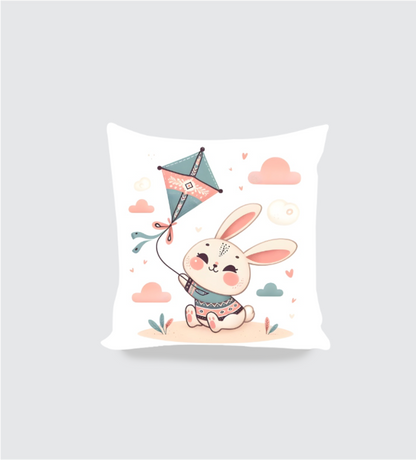 Bunny Kids Cushion Cover - Printed