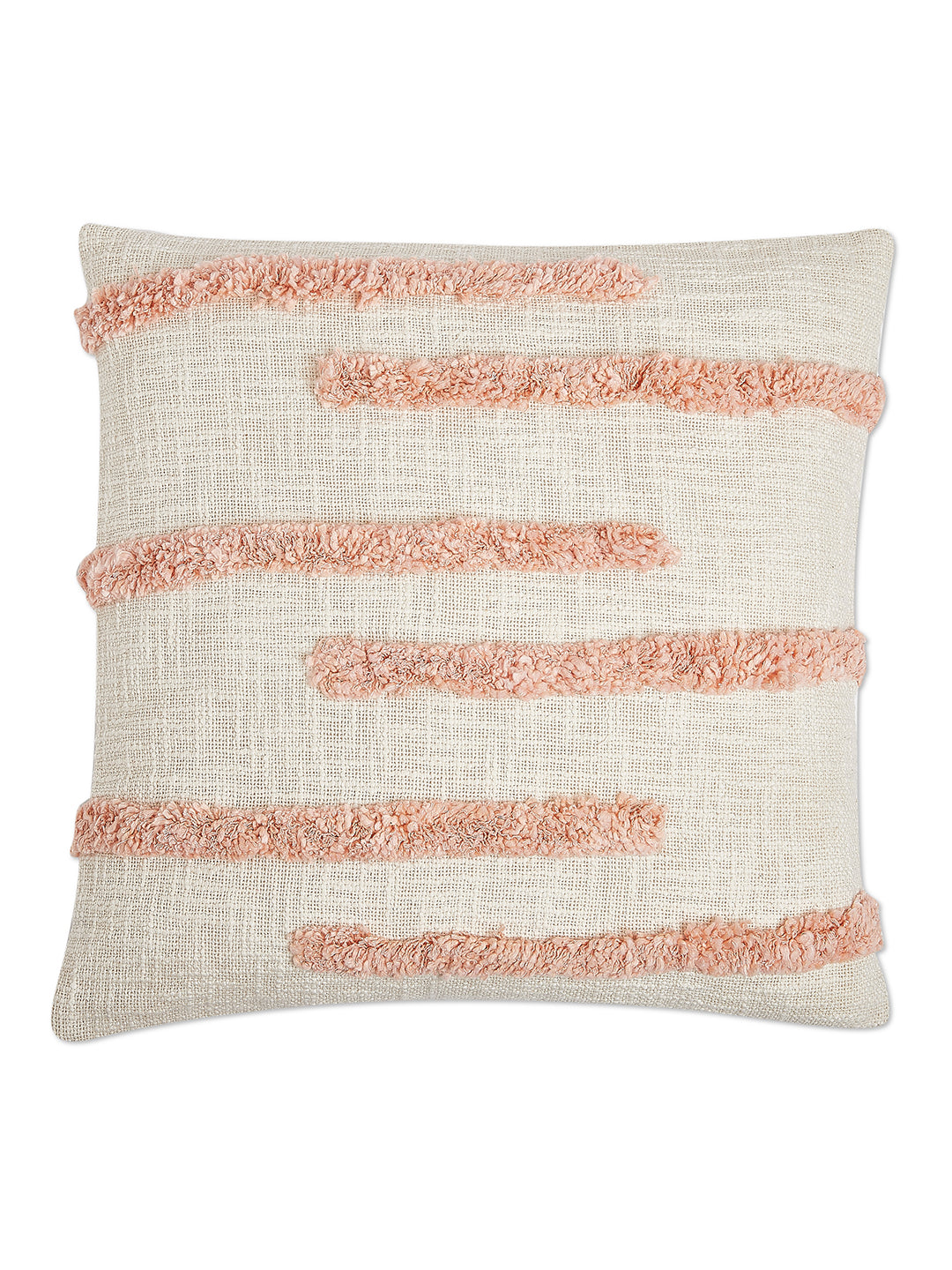 Fuzzy Peach Cushion Cover -  Handmade