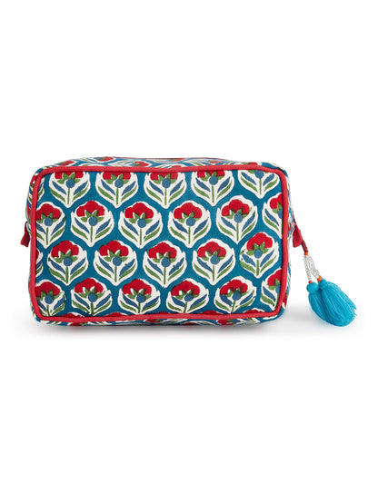 Izhar Pouch - Block Printed