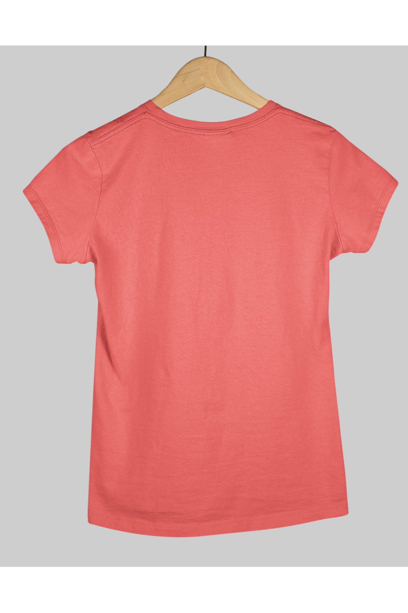 Unisex Round Neck: Red T-Shirt