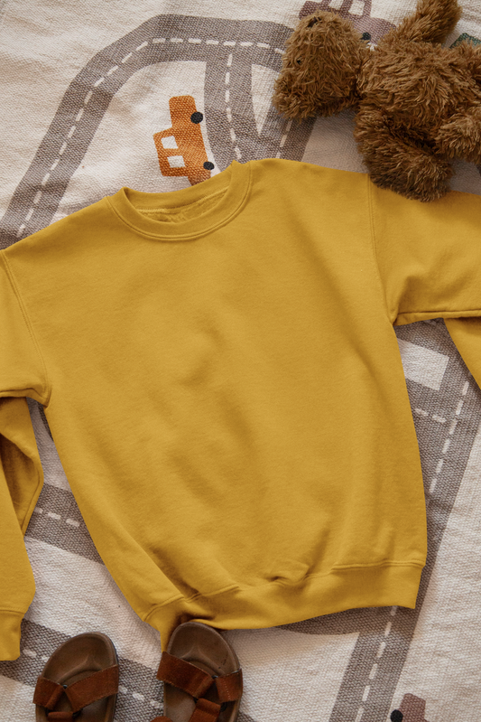 Unisex Sweatshirt: Mustard
