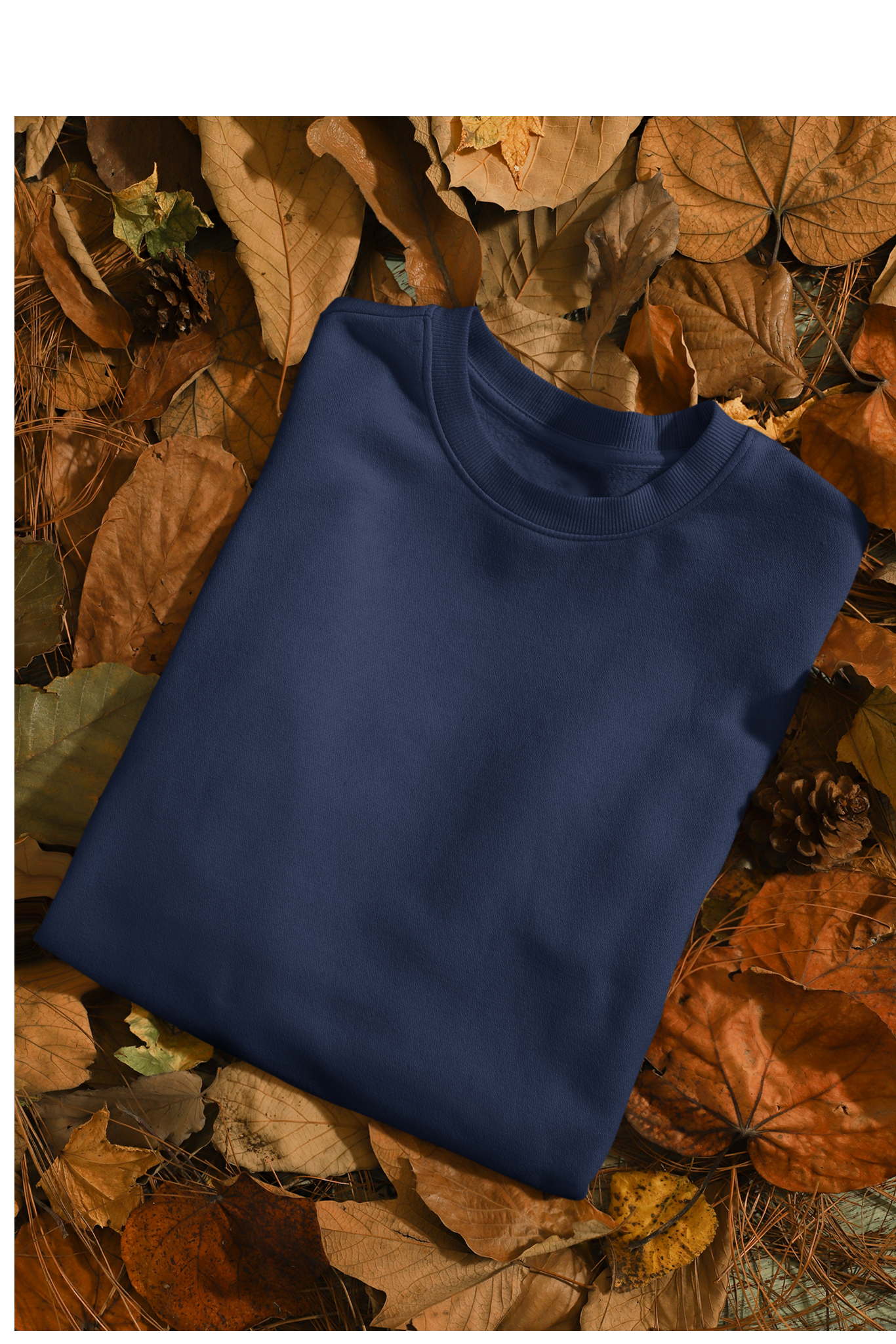Unisex Sweatshirt: Navy Blue