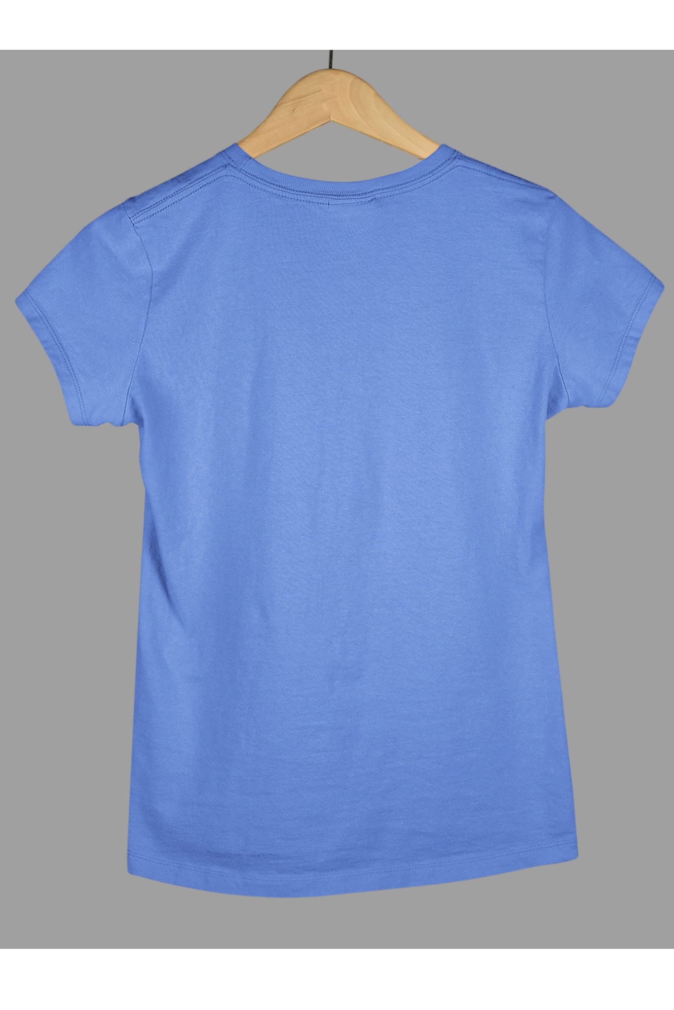 Unisex Round Neck: Royal Blue T-Shirt