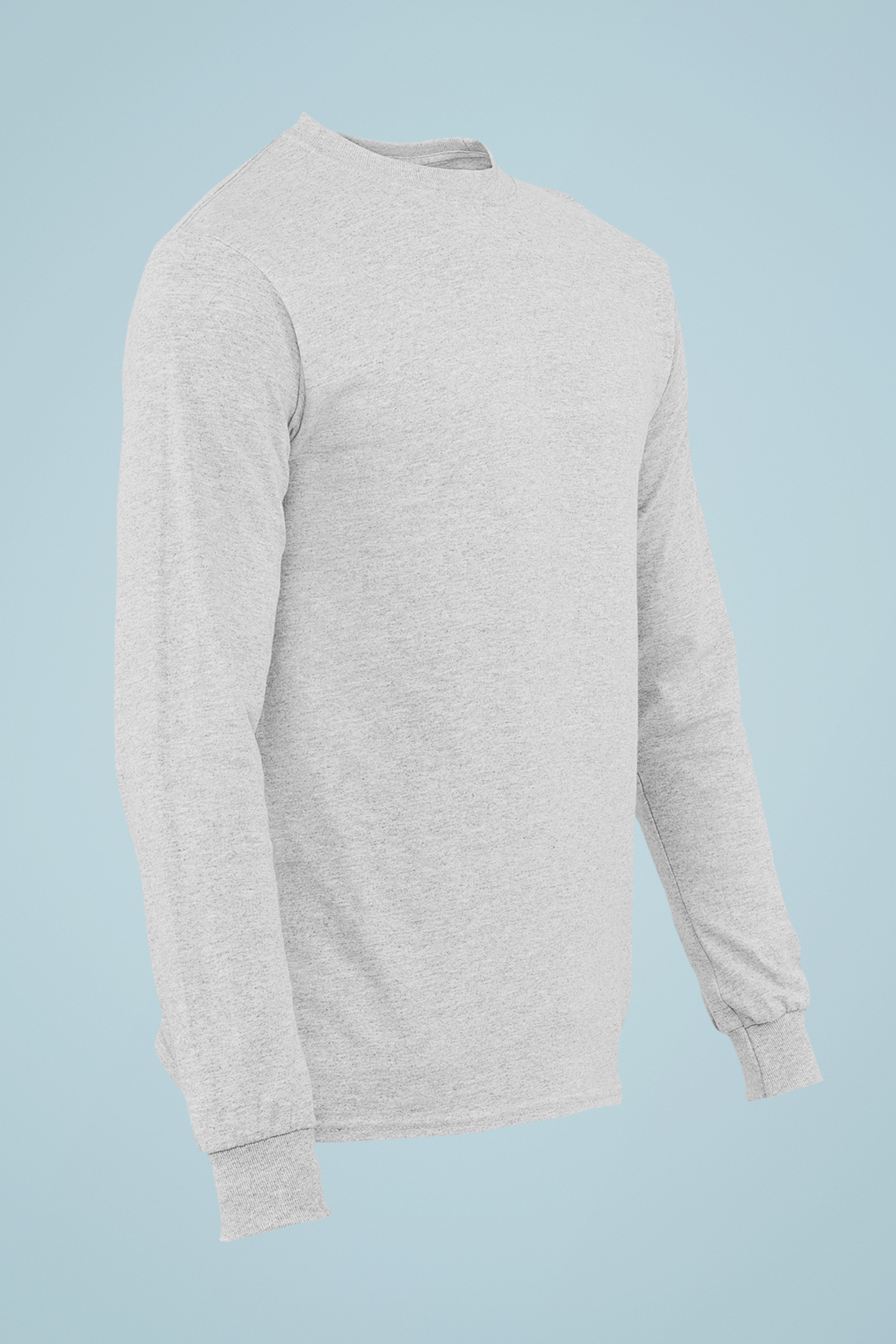 Men's Full Sleeve: Charcoal T-Shirt