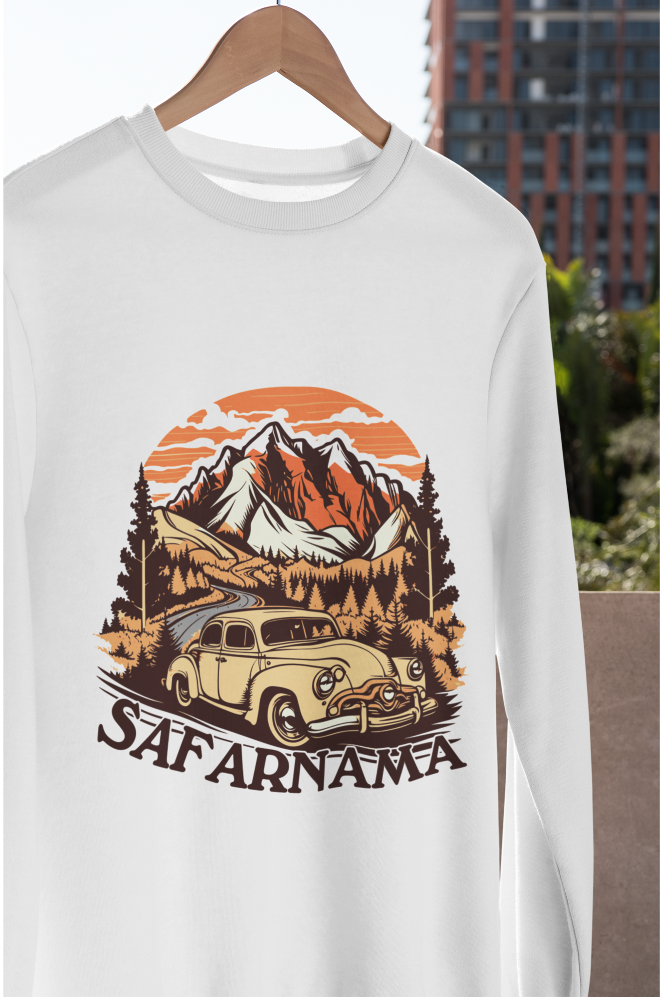 Unisex Sweatshirt: Safarnama