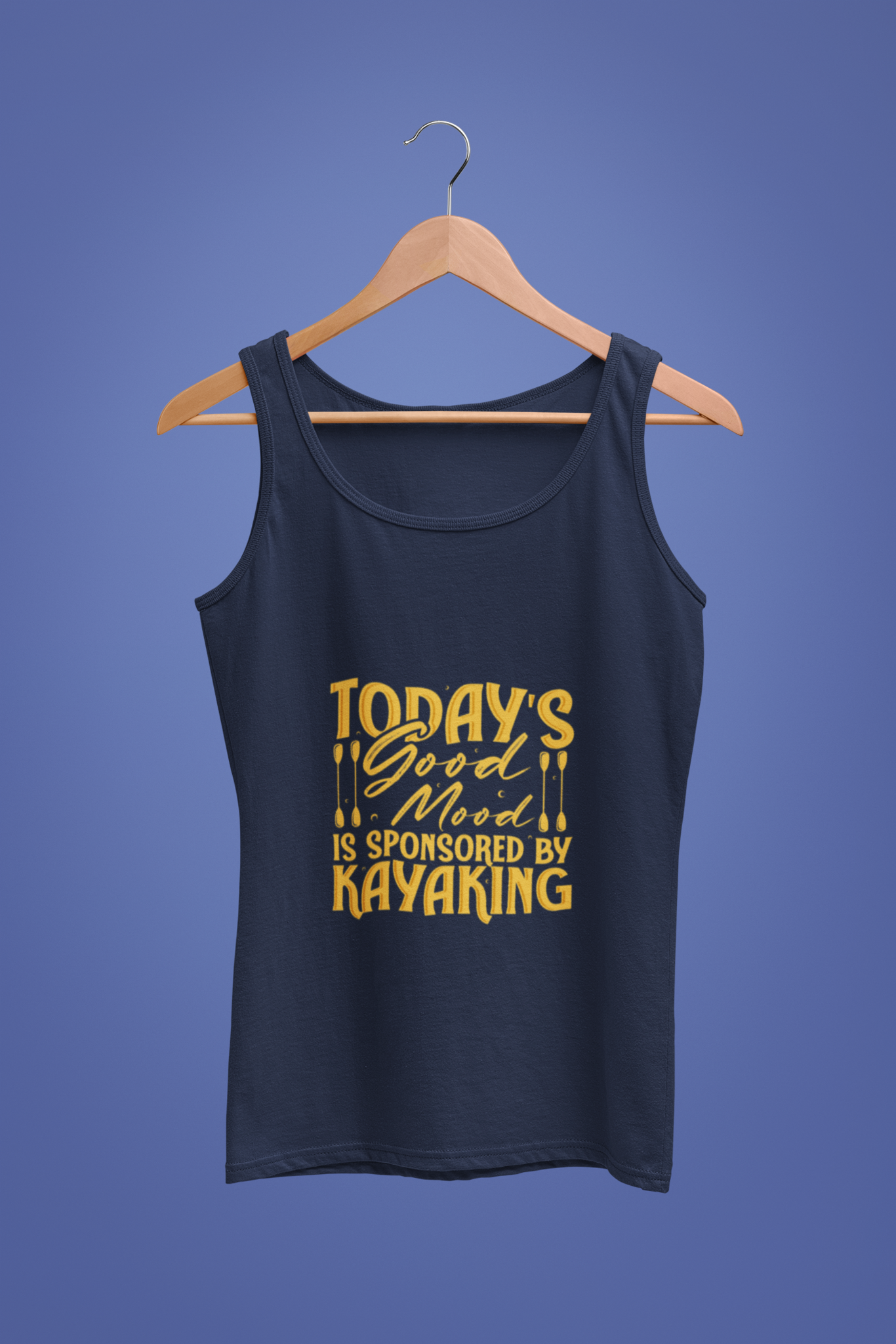 Women's Tank Top: Go Kayaking