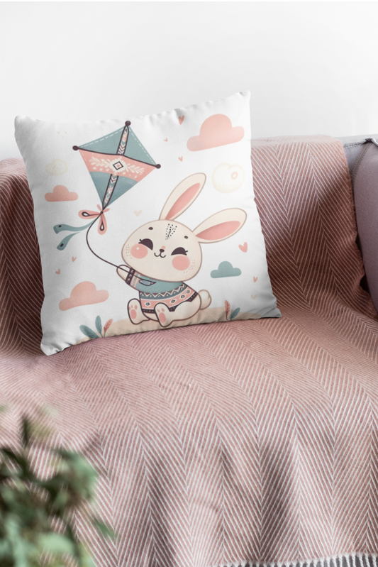 Kids Bunny Cushion Cover