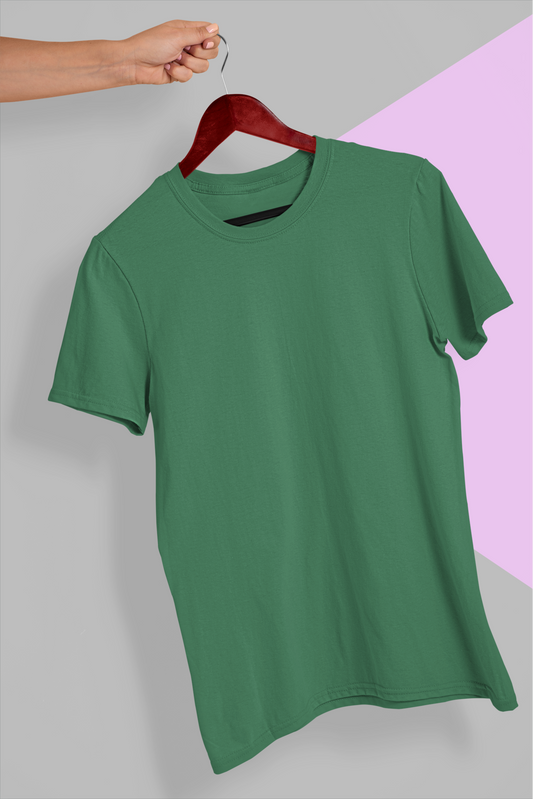 Unisex Round Neck: Jade T-Shirt